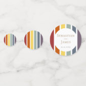 LGBTQ Rainbow Gay Weddenschap Confetti (Voorkanten)