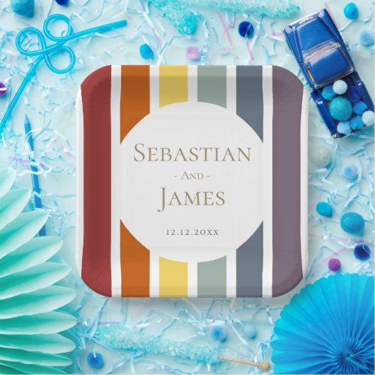 LGBTQ Rainbow Gay Weddenschap Papieren Bordje (Feest)