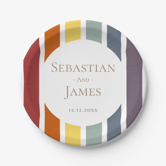 LGBTQ Rainbow Gay Weddenschap Papieren Bordje (Voorkant)