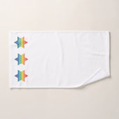 LGBTQ Rainbow Jewish Star-handdoeken Bad Handdoek (Handdoek)