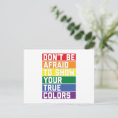 LGBTQ Rainbow-kleuren | Pride Month Gift Idee Briefkaart (Staand voorkant)