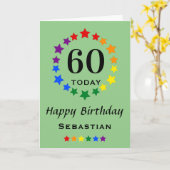 LGBTQ Rainbow Stars - 60 hedendaagse of elke zonda Kaart (Gele Bloem)