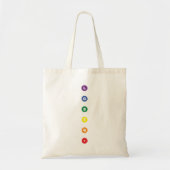 LGBTQ+ Rainbow-Stippen Pride Tote Bag (Voorkant)