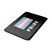 LGBTQ Rainbow Trangender Pride Flag Aangepaste tek Badmat (Gekanteld)