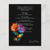 🌈 LGBTQ  Reception Details Petals & Pride  Informatiekaartje (Achterkant)