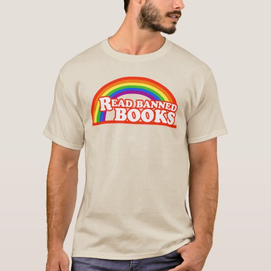 LGBTQ-rechten Lees verboden boeken T-shirt (Voorkant)
