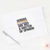 LGBTQ-rechten Ronde Sticker (Envelop)