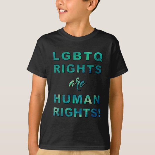 LGBTQ-RECHTEN... T-SHIRT (Voorkant)