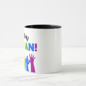 LGBTQ+ RECHTEN We zijn allemaal mensen Mok (Midden)