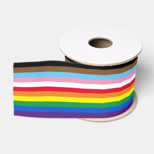 Lgbtq regenboog 11 strepen inclusieve gay pride vl grosgrain lint