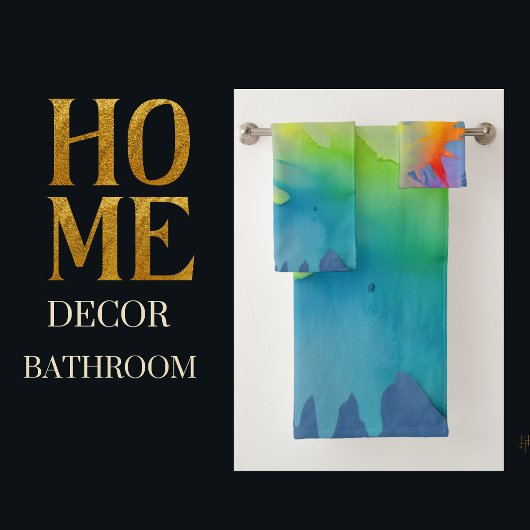 lgbtq-regenboog bad handdoek