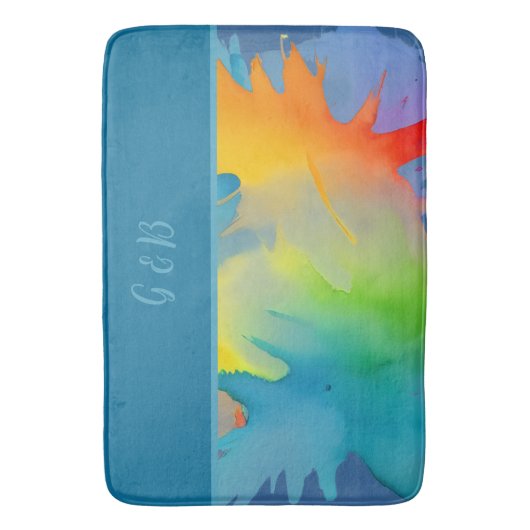 lgbtq-regenboog badmat (Voorkant Verticaal)