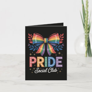 LGBTQ Regenboog Boog Feestdagen Kaart
