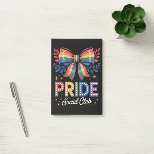 LGBTQ Regenboog Boog Post-it® Notes (Kantoor)