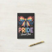 LGBTQ Regenboog Boog Post-it® Notes (Op bureau)