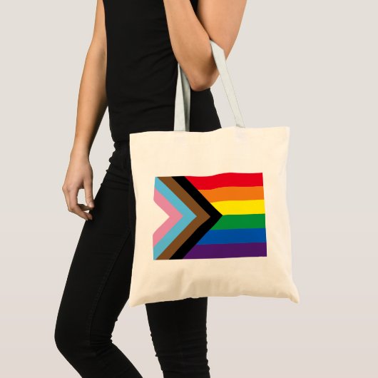Lgbtq regenboog Inclusief diversiteit homopride vl Tote Bag (Voorkant (product))