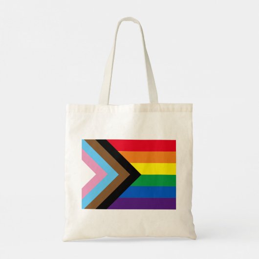 Lgbtq regenboog Inclusief diversiteit homopride vl Tote Bag (Achterkant)