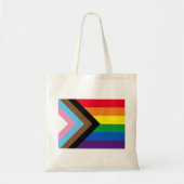 Lgbtq regenboog Inclusief diversiteit homopride vl Tote Bag (Voorkant)
