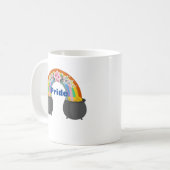 LGBTQ-regenboog Koffiemok (Voorkant links)