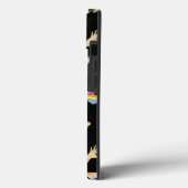 LGBTQ Regenboog Pride Patroon | Monogram Case-Mate iPhone Case (Achterkant / Links)