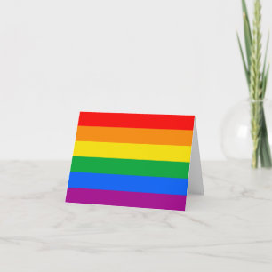 LGBTQ+ Regenboog Pride Vlag Kaart