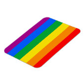 LGBTQ+ Regenboog Pride Vlag Magneet (Linkerzijde)