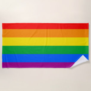 LGBTQ+ Regenboog Pride Vlag Strandlaken