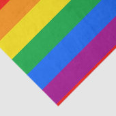LGBTQ+ Regenboog Pride Vlag Tissuepapier (Detail)