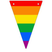 LGBTQ+ Regenboog Pride Vlag Vlaggetjes (Tweede vlag)