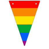 LGBTQ+ Regenboog Pride Vlag Vlaggetjes (Eerste vlag)