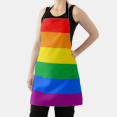 LGBTQ+ Regenboog Pridevlag Schort (Insitu)