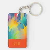 lgbtq-regenboog sleutelhanger (achterkant)