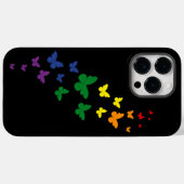 LGBTQ Regenboog Vlinder Trail Case-Mate iPhone Case (Achterkant (horizontaal))