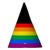 LGBTQ+ regenboogpride vlag Feesthoedjes (Rechts)