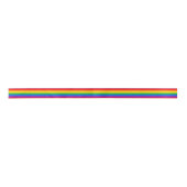 LGBTQ+ regenboogpride vlag Satijnen Lint (Voorkant)