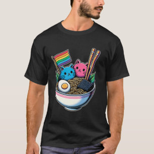 LGBTQ Regenboogvlag Katten Ramen Gay Pride Maand K T-shirt