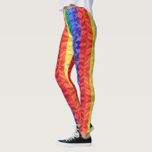 LGBTQ Regenboogvlag regenboogstrips homoseksuele t Leggings (Links)