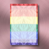 LGBTQ-regenboogvlag streept de speciale homepage Post-it® Notes
