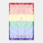 LGBTQ-regenboogvlag streept de speciale homepage Post-it® Notes (Voorkant)