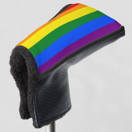 LGBTQ+ regenboogvlag voor Pride Month Golf - Golfheadcover