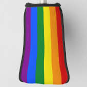LGBTQ+ regenboogvlag voor Pride Month Golf - Golfheadcover (Draai 90)
