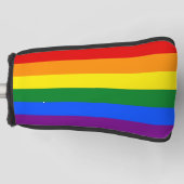 LGBTQ+ regenboogvlag voor Pride Month Golf - Golfheadcover (Voorkant)