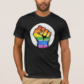 LGBTQ RESIST FIST T-SHIRT (Voorkant)
