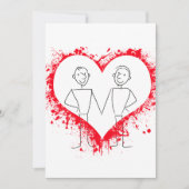 LGBTQ romantische kaart (Voorkant)