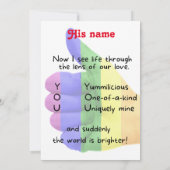 LGBTQ romantische kaart (Achterkant)