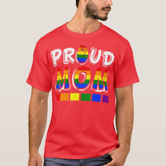 LGBTQ roodmam homoseksuele LGBT Fist Rainbow Moth T-shirt