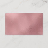 LGBTQ Roos Gold Modern Wedding Website Behuizing Informatiekaartje (Achterkant)