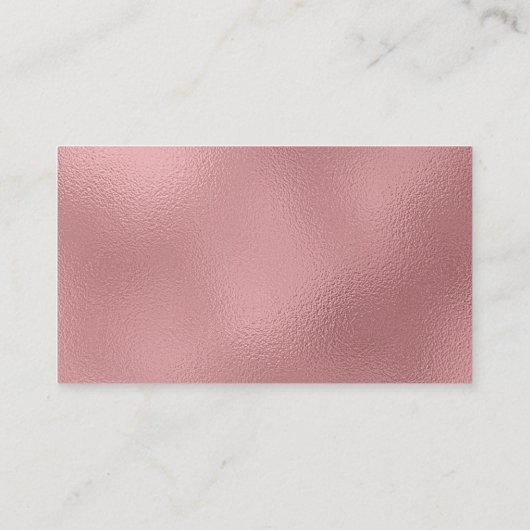 LGBTQ Roos Gold Modern Wedding Website Behuizing Informatiekaartje (Achterkant)