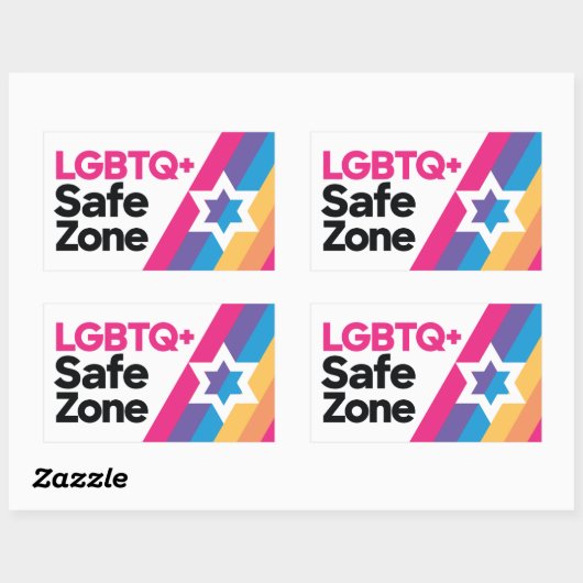 LGBTQ+ Safe Zone Sticker (Vel)