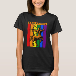 LGBTQ Sagittarius Zodiac Sign  Astrology T-shirt